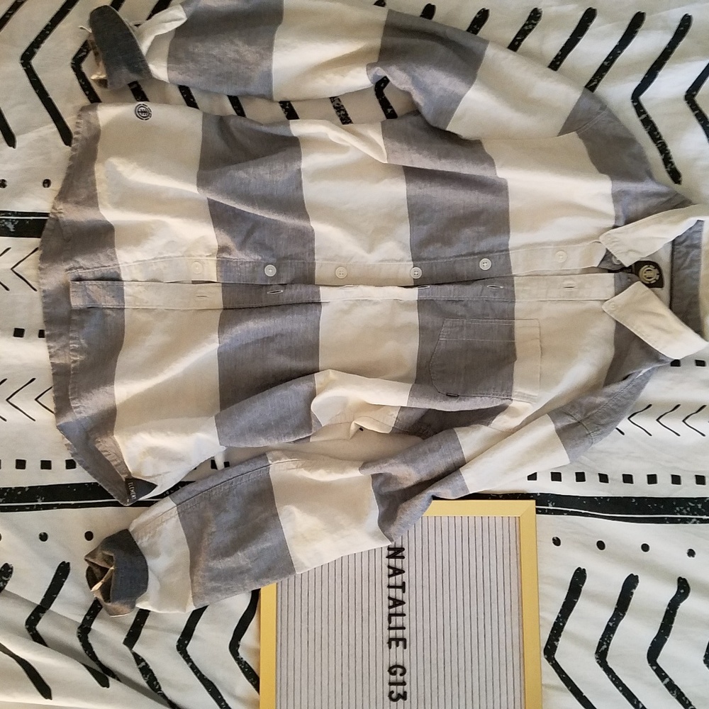 Mens element button up